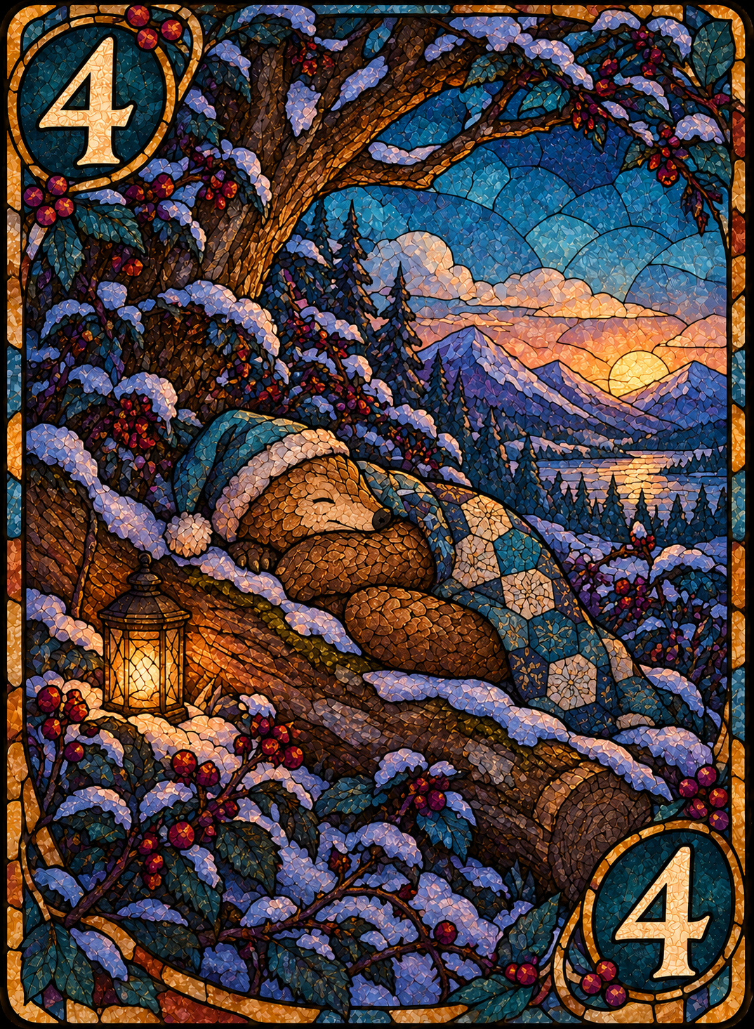 Seed card 4, Pango napping